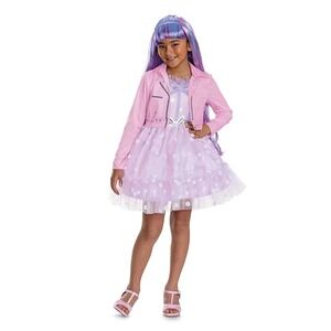 Disguise Girls' Rainbow High Violet Willow Classic Costume M 7-8